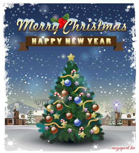 Merry Christmas (animated gif eCard) - Megaport Media