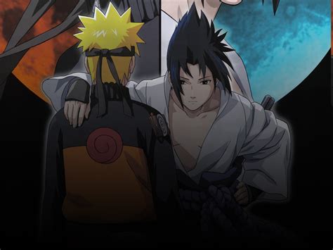 Naruto Shippuuden Uzumaki Naruto Uchiha Sasuke Anime Boys Wallpapers Hd Desktop And Mobile