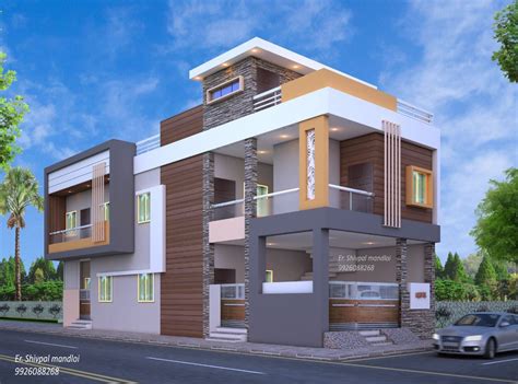 Corner House Elevation Design 2024 Modern House Styles