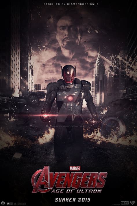 Avengers Age Of Ultron Fan Made Poster By Diamonddesignhd On Deviantart