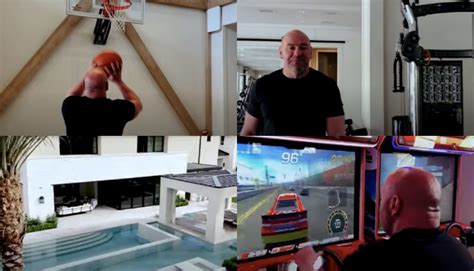Video Dana White Gives Tour Of His Mansion Featuring Basketball