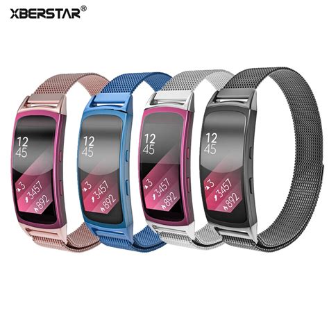 The samsung galaxy fit 2 is a fitness tracker that has tracking step, sleep and heart rate at its core all wrapped up in a design the samsung galaxy fit 2 promises to cover largely the same things you could do with the first fit. Stainless Steel Milanese Watch Strap Wrist band for ...