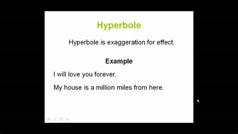 This is a good thing to occupy me for a little bit. What is Hyperbole? - YouTube