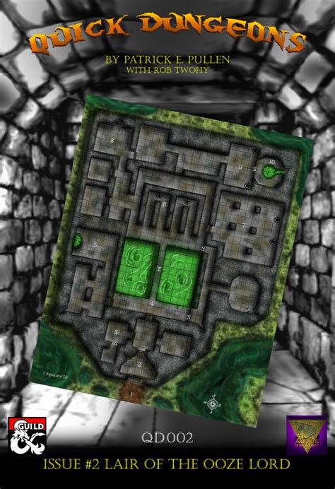 Quick Dungeons 2 Lair Of The Ooze Lord Dungeon Masters Guild