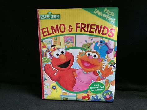 Sesame Street Elmo And Friends First Look And Find Kidsheaveninlisle