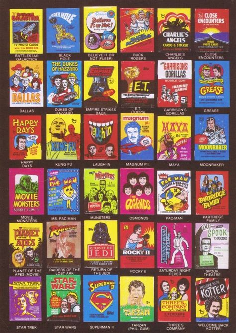 77 Best Bubble Gum Cards Non Sports Images On Pinterest Trading
