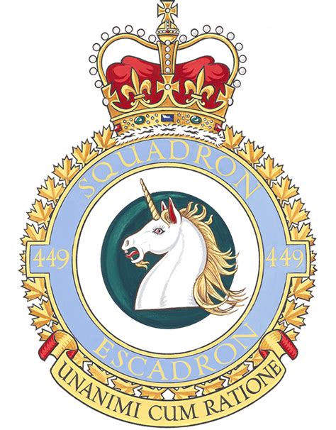 No 449 Squadron, Royal Canadian Air Force - Coat of arms (crest) of No 449 Squadron, Royal ...