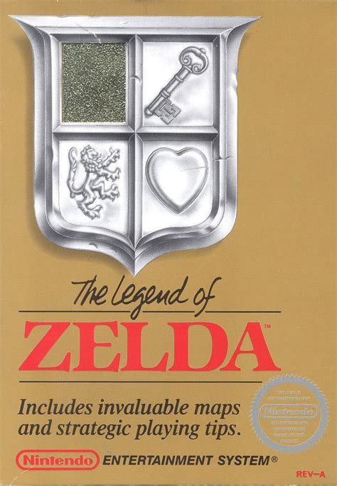 Cover Art For The Legend Of Zelda Nes Database Containing Game