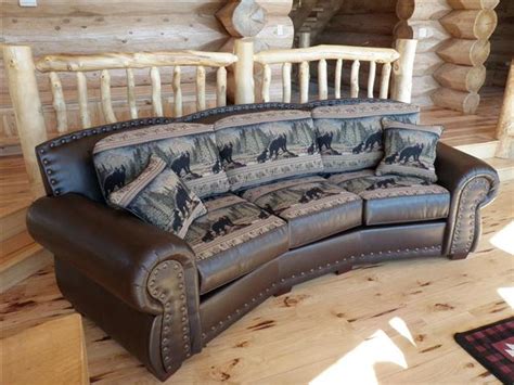 Rustic Leather Hide A Way Bed And Sleeper Sofas