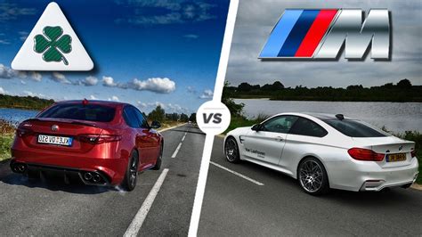 Car's technical editor nicol louw and journalist wilhelm lutjeharms compares the new f80 bmw m3 with alfa romeo's 4c. Alfa Romeo Giulia Quadrifoglio vs BMW M4 Competition HEAD 2 HEAD - YouTube