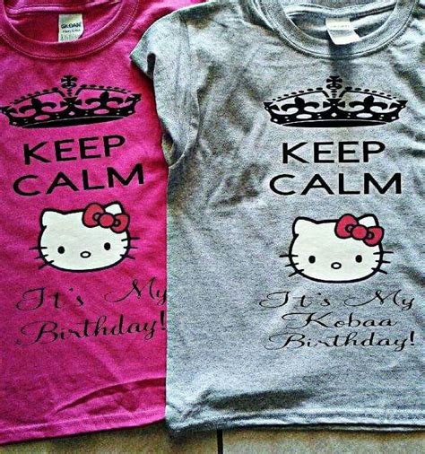 Hello Kitty Birthday Shirts Birthday Shirts Custom Shirts Shirt Shop