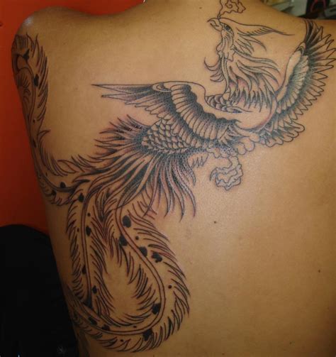 The phoenix is a sacred bird found in mythology of the persians, greeks, egyptians, romans, chinese and phoenicians. phoenix bird tattoo | Gallery Best Tattoo