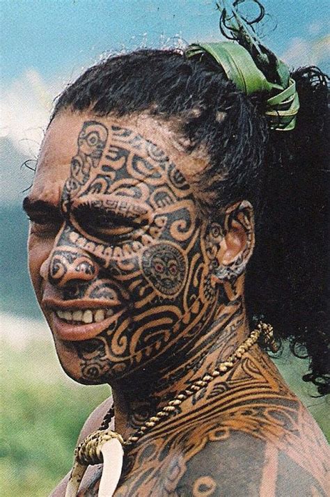 Image Result For Polynesian Facial Tattoo Maori Tattoo M Ori Culture