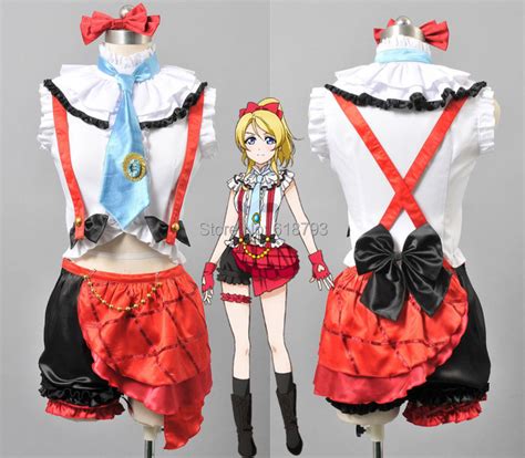 Buy Anime Love Live School Idol Project Cosplay Costumes Ayase Eli Cos Outfit