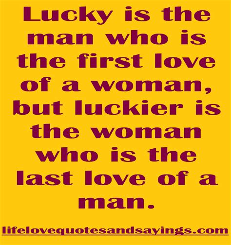 Lucky In Love Quotes Quotesgram