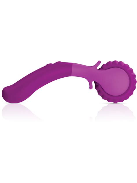 Jimmyjane Evoke Du O Vibrating Massage Wheel And Handle Vibrator