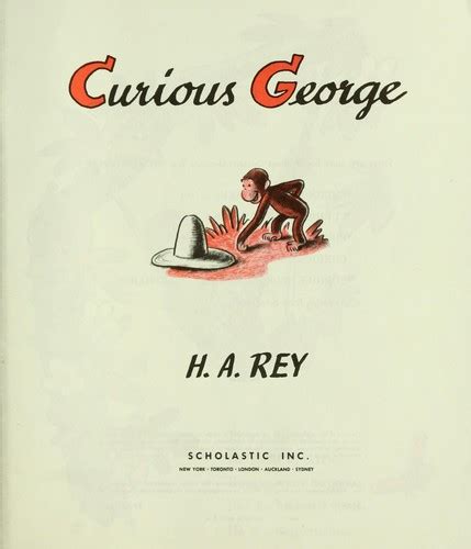 Curious George 1941 Edition Open Library