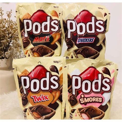 Pods Twix Mars Snickers And Smores 160g Shopee Philippines