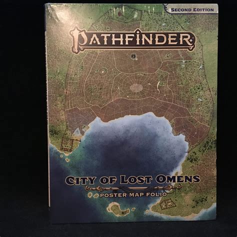 Pathfinder 2e Rpg City Of Lost Omens Poster Map Folio Paizo Hobby