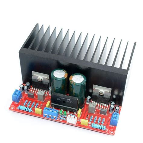 New HiFi TDA7293 Dual Channel Amplifier Board Kit Super Power 2 0