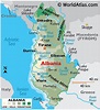 Mapas de Albania - Atlas del Mundo