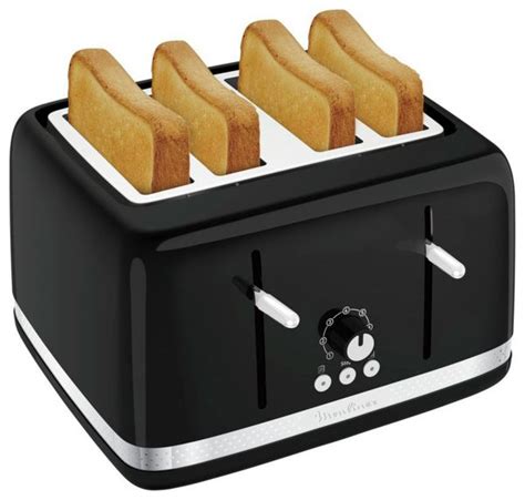 Moulinex 4 Slice Toaster Black Jsgamilton