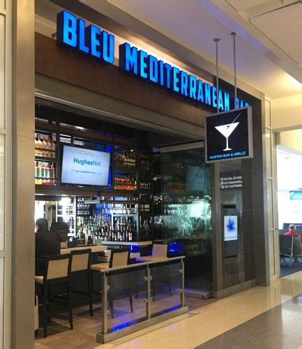 Bleu Mediterranean Bar By In Dfw Airport Tx Proview