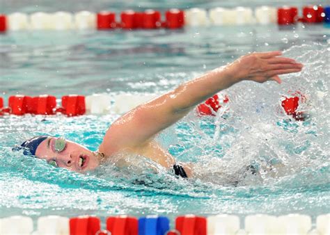 Staples girls swimming ends regular season with win
