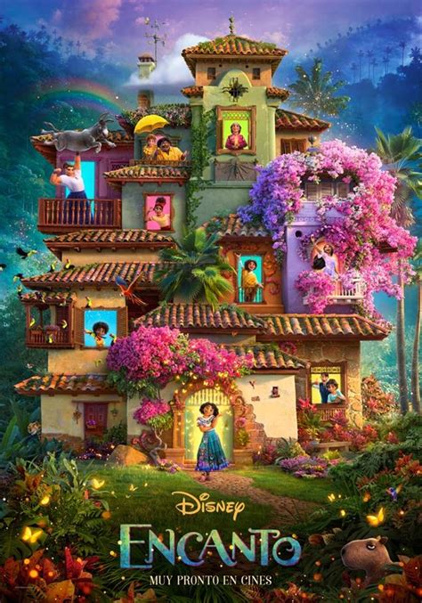 Encanto Disney Revela El Primer Trailer Elenco Y Póster De Su Nueva