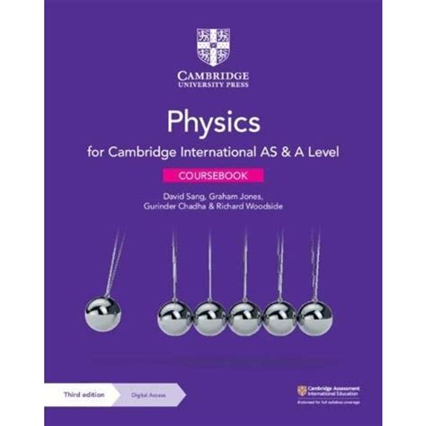 Cambridge International As And A Level Physics Coursebook With Digital