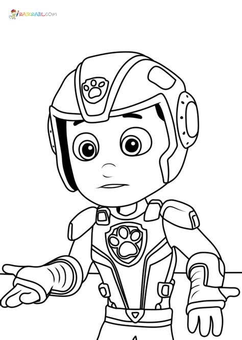 Tracker Coloring Page Free Paw Patrol Coloring Pages Porn Sex Picture