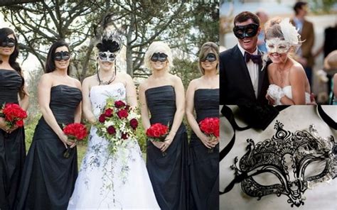 Dramatic And Fun Masquerade Ball Themed Wedding Ideas
