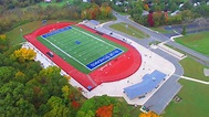 Warren Hills Regional High School Drone Flyover - YouTube
