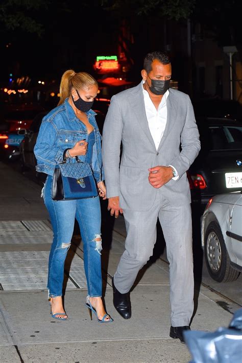 Jennifer Lopez And Alex Rodriguez Out For Dinner In New York 09082020