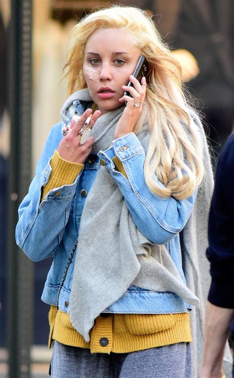 Amanda Bynes Spotted In Nyc With Band Aid On Face E Online
