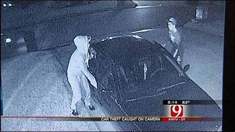 Okc Mother Catches Thieves On Tape Stealing Her Daughters Car