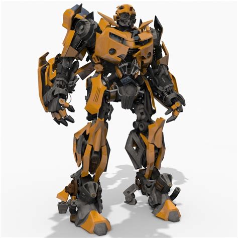 Bumblebee Forever 3d Animated Model 3d Model In Robot 3dexport