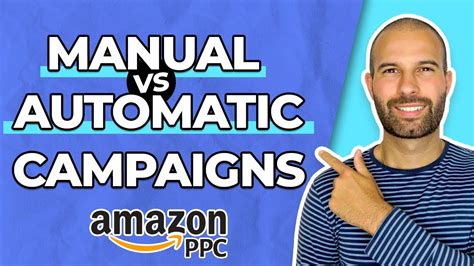 Automatic Vs Manual Campaigns Amazon Ppc Youtube