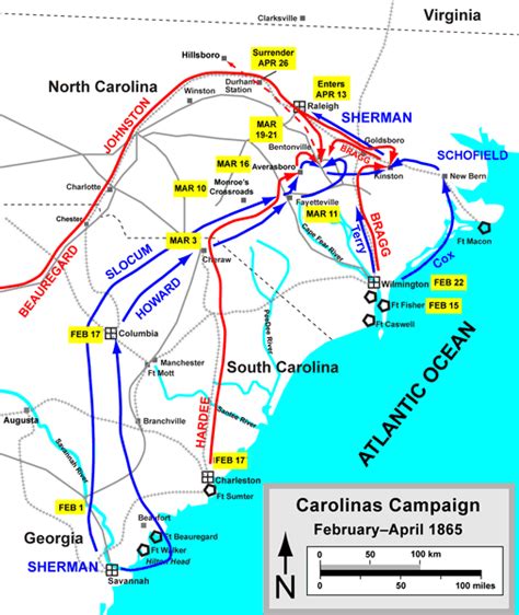 Research Online Shermans March Through South Carolina Maps