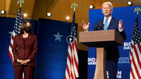 ‘we Believe We Will Be The Winners Biden Says The New York Times