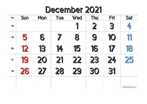 Free Printable Calendar December 2021 2022 And 2023 Printable December