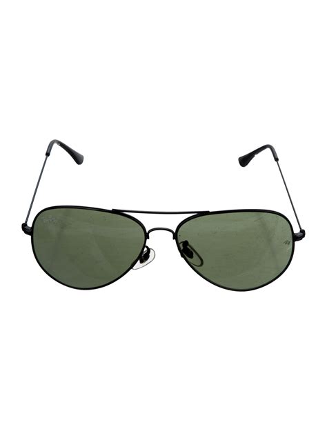Ray Ban Vintage Aviator Sunglasses Black Sunglasses Accessories Wrx63885 The Realreal
