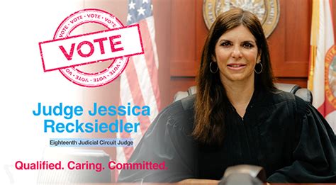 WATCH Judge Jessica Recksiedler Seeks Re Election For 18th Judicial