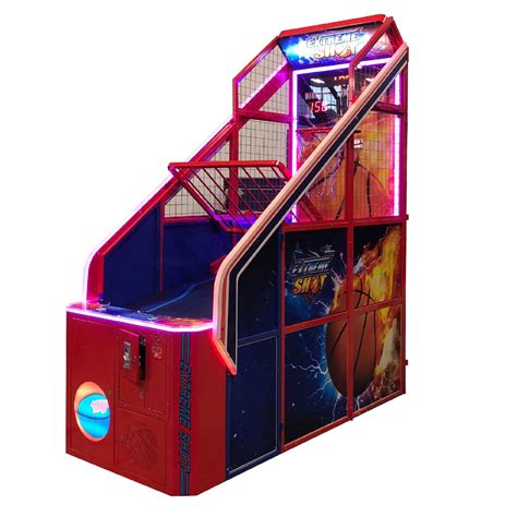 Extreme Shot Basketball Arcade Twin Hire Smack Amusements