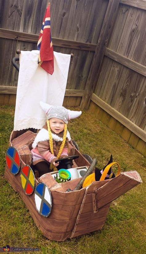 Viking Princess Baby Costume No Sew Diy Costumes