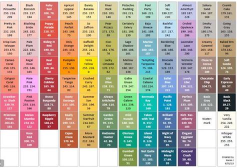 List Of Colors Color Names And Hex Codes Color OFF