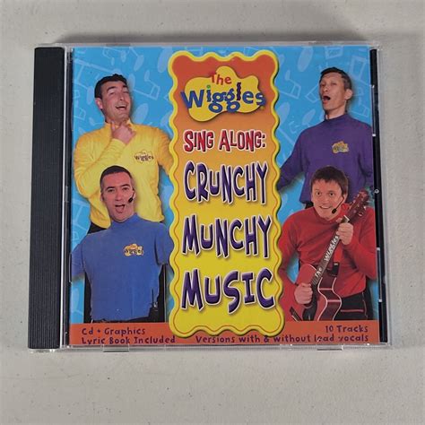 Wiggles Sing Along Crunchy Munchy Music Audio Cd Album 2006 4623117817