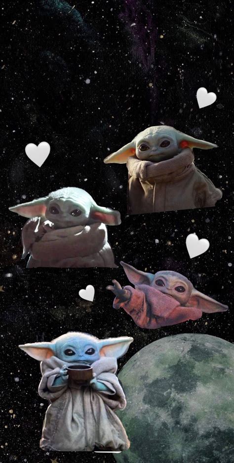 Cute Baby Yoda Pictures Aesthetic This Makes Them Even Cuter To Us