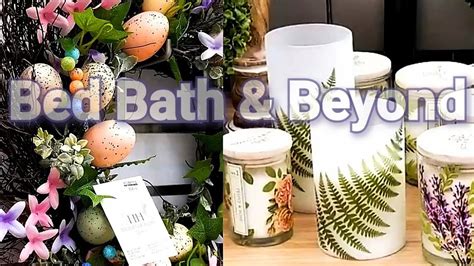 Bed Bath And Beyond 🐰🌷 Easter And Spring Home Decor Youtube