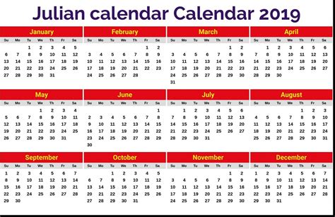 Julian Date Calendar Pdf Free Letter Templates